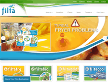 Tablet Screenshot of gofilta.com